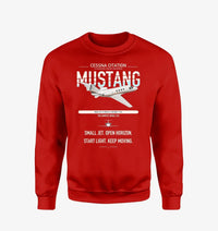 Thumbnail for Cessna Citation Mustang design on red sweatshirt