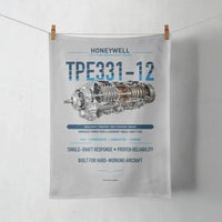 Thumbnail for TPE331-12 design on light gray towel