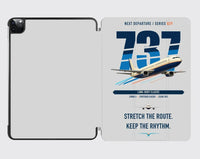 Thumbnail for Boeing 737-400 Classic design on light gray ipad tablet case