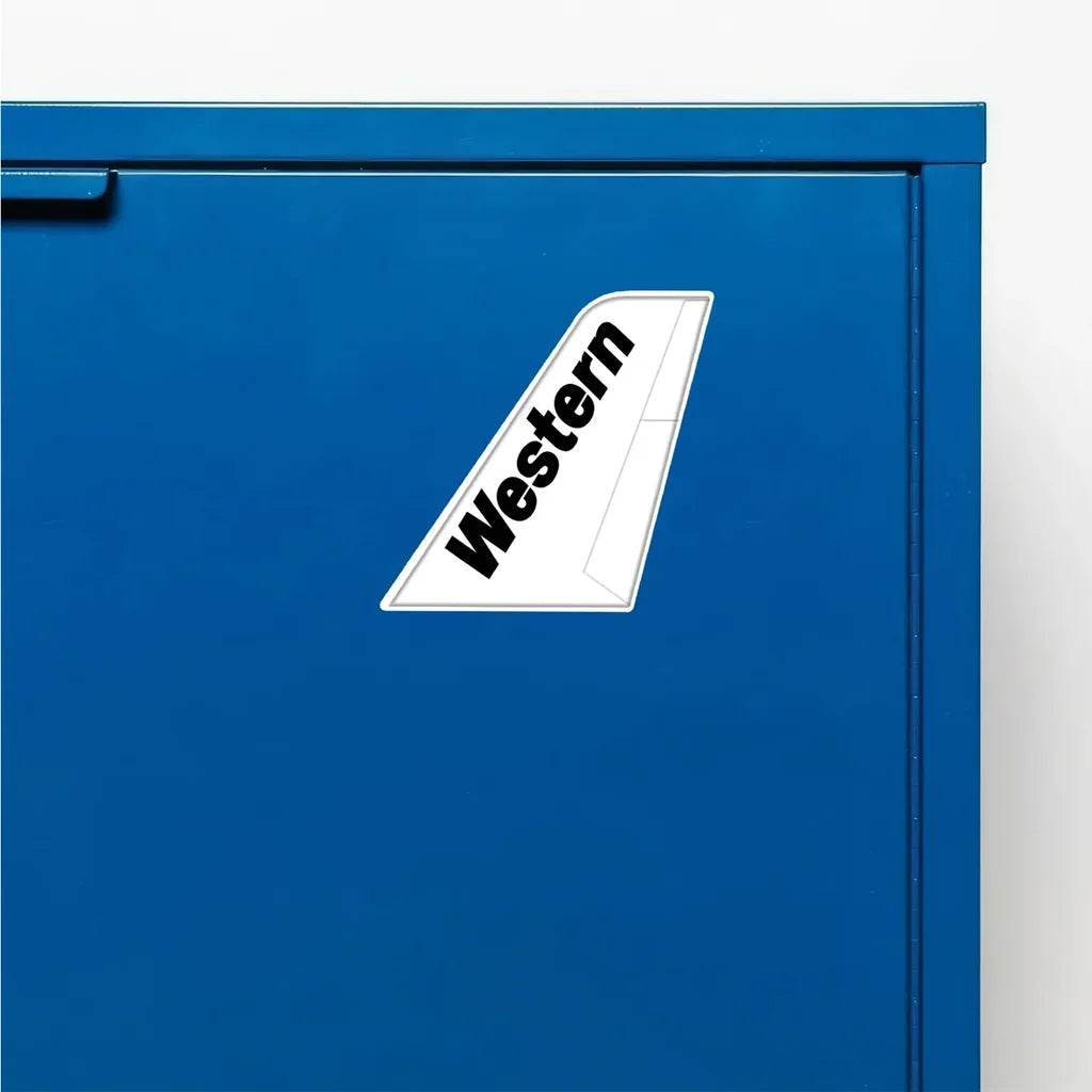 Customisable Western Airlines Sticker - view 6