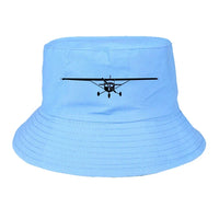 Thumbnail for Cessna 172 Silhouette summer hat - light blue