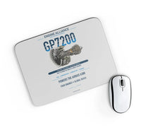 Thumbnail for GP7200 design on light gray rectangle mouse pad
