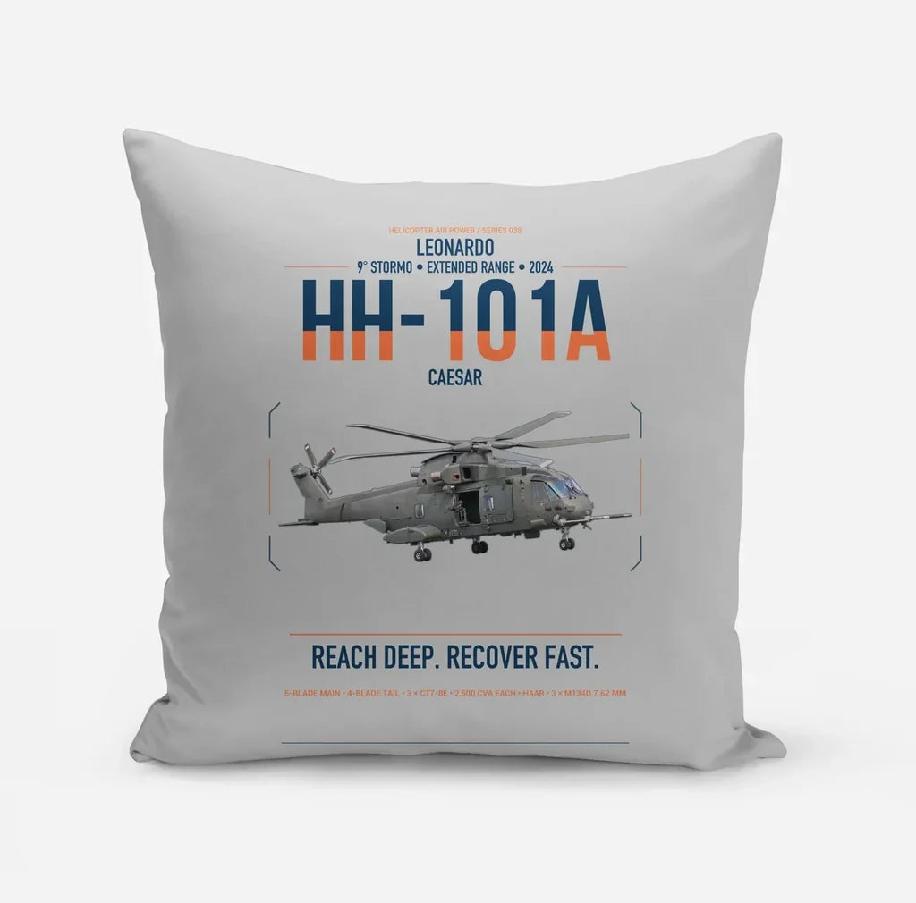 Leonardo HH-101A Caesar design on light gray pillow