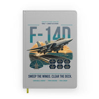 Thumbnail for F-14D Tomcat design on light gray notebook
