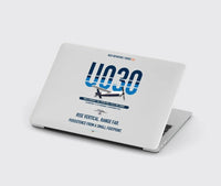 Thumbnail for Airbus U030 Flexrotor design on light gray MacBook case
