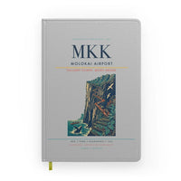 Thumbnail for Molokai Airport (MKK) design on light gray notebook