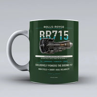 Thumbnail for Mug design on dark green br715