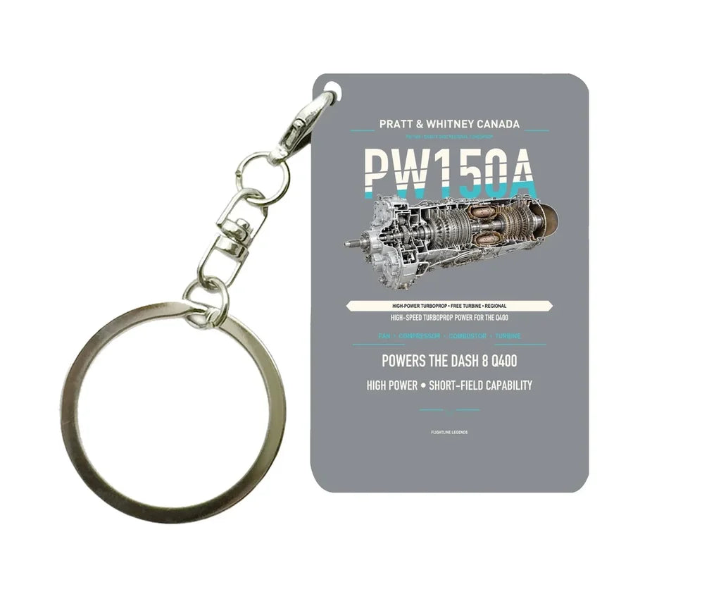 PW150A Key Chain design on gray key chain