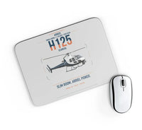 Thumbnail for Airbus H125 design on light gray rectangle mouse pad