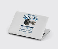 Thumbnail for RB211-524 design on light gray MacBook case