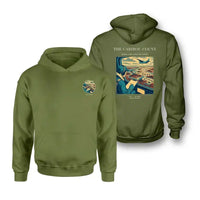 Thumbnail for VINTAGE G4198 - The Caribou Count - Double-Side Hoodie design on greenarmy double side