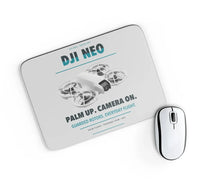 Thumbnail for DJI Neo design on light gray rectangle mouse pad