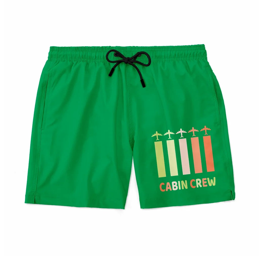 Colourful Cabin Crew Shorts - view 6