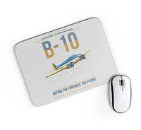 Thumbnail for Martin B-10 design on light gray rectangle mouse pad