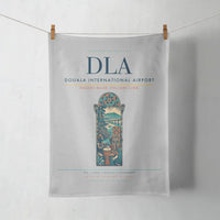 Thumbnail for Douala International Airport (DLA) design on light gray towel