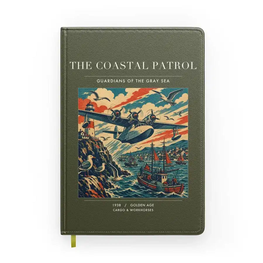 VINTAGE G4035 - The Coastal Patrol - Designed Notebooks design on greenarmy
