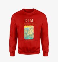 Thumbnail for Dalaman Airport (DLM) design on red sweatshirt