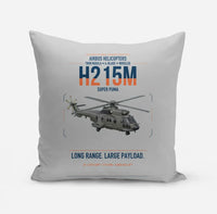Thumbnail for Airbus H215M design on light gray pillow