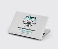 Thumbnail for Inspired Flight IF1200A design on light gray MacBook case
