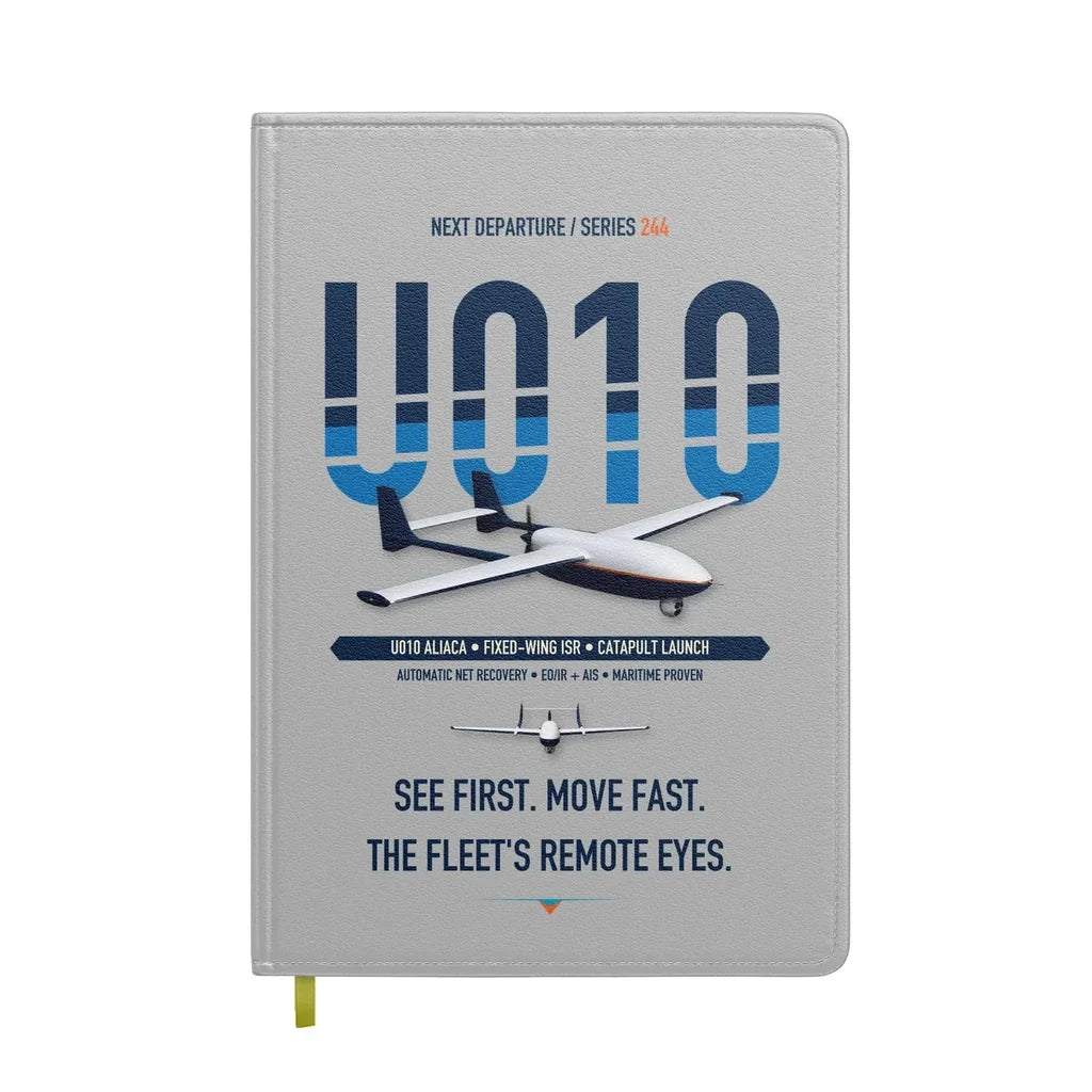 Airbus U010 Aliaca Fixed-wing design on light gray notebook