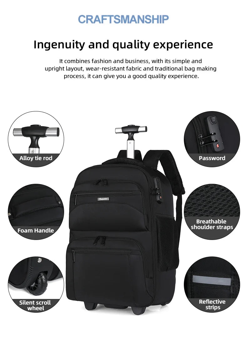 Pilot Business Travel Backpack — Durable Cabin Carry-On