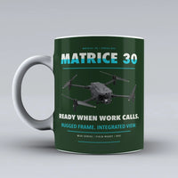 Thumbnail for Matrice 30 Mug design on dark green dji