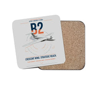 Thumbnail for Handley Page Victor B2 design on light gray 1 piece coaster