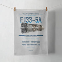 Thumbnail for FJ33-5A design on light gray towel