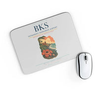 Thumbnail for Fatmawati Soekarno Airport (BKS) design on light gray rectangle mouse pad