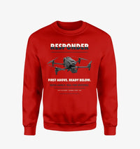 Thumbnail for BRINC Responder design on red sweatshirt