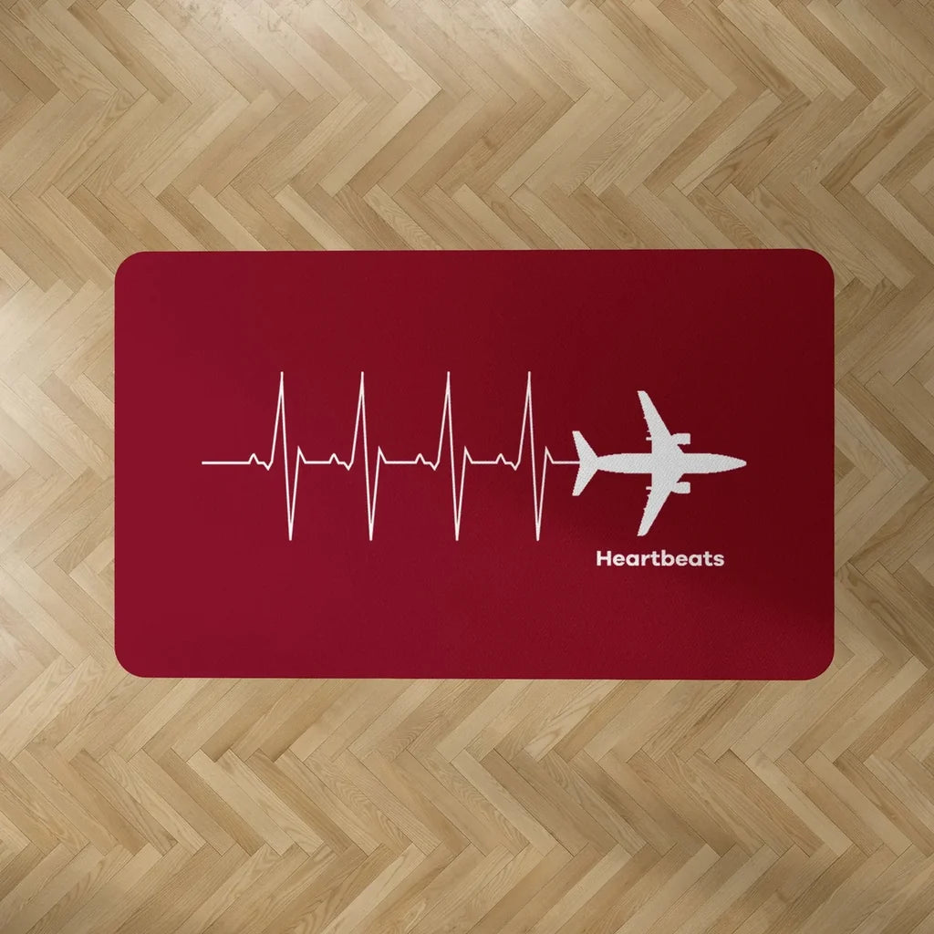 Aviation Heartbeats Floor Mat - view 6