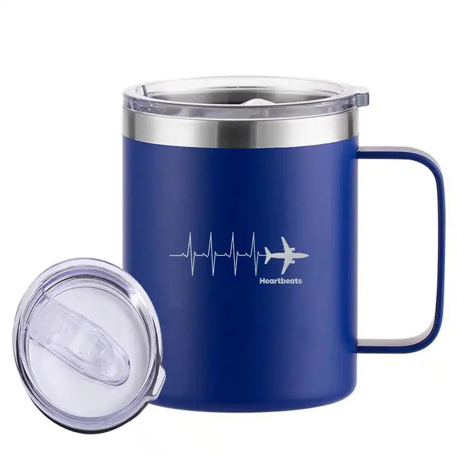 Customisable Aviation Heartbeats Mug - view 6