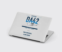 Thumbnail for Diamond DA42-VI design on light gray MacBook case