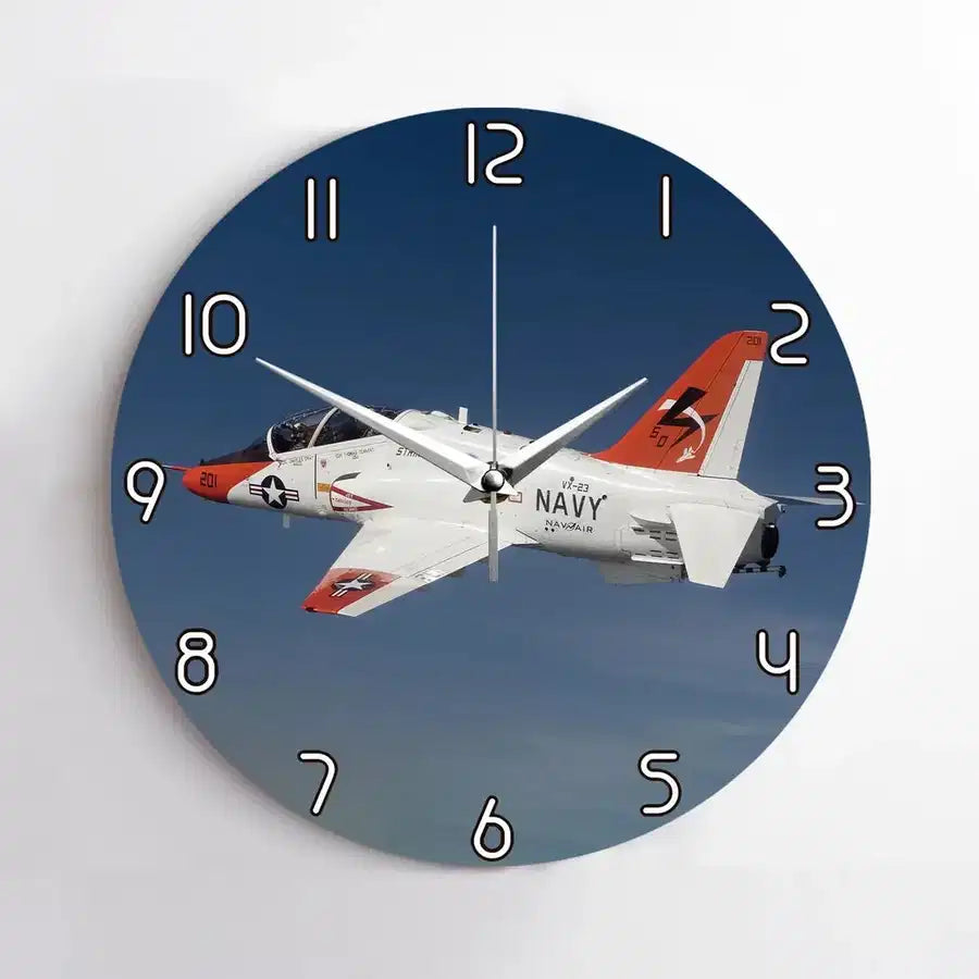 US Navy Training Jet Wall Clock - view 2