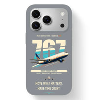 Thumbnail for Boeing 767-300F design on gray magsafe iphone case