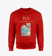 Thumbnail for Toulon-Hyères Airport (TLN) design on red sweatshirt