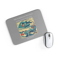 Thumbnail for VINTAGE G4439 - The Porthole Pen Pals - Designed Mouse Pads design on gray rectangle