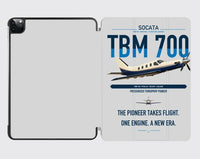 Thumbnail for Socata TBM 700 design on light gray ipad tablet case