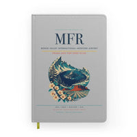 Thumbnail for Rogue Valley International–Medford Airport (MFR) design on light gray notebook