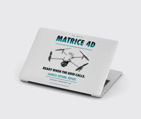 Thumbnail for DJI Matrice 4D design on light gray MacBook case
