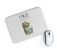 Thumbnail for Okierabu Airport (OKE) design on light gray rectangle mouse pad