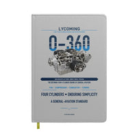 Thumbnail for O-360 design on light gray notebook