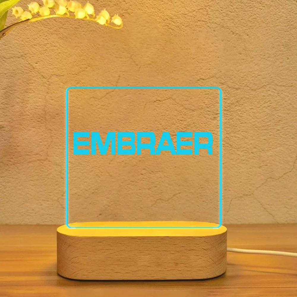 Customisable Embraer Lamp - view 6