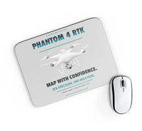 Thumbnail for DJI Phantom 4 RTK design on light gray rectangle mouse pad