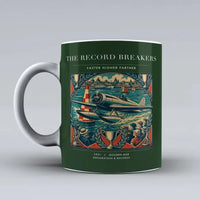 Thumbnail for VINTAGE G4030 - The Record Breakers - Ceramic Mug design on darkgreen