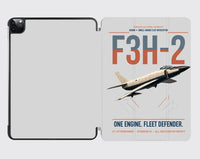 Thumbnail for F3H-2 Demon design on light gray ipad tablet case