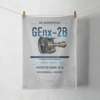 Thumbnail for GEnx-2B design on light gray towel