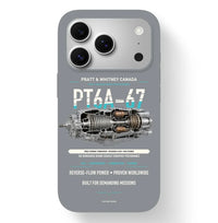 Thumbnail for PT6A-67 Case design on gray iphone case