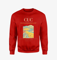 Thumbnail for Camilo Daza International Airport (CUC) design on red sweatshirt