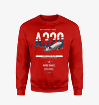 Thumbnail for Airbus A320neo design on red sweatshirt